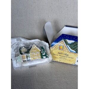 Department 56 Snow Village Nantucket Classic Ornament Series House‎ Retired